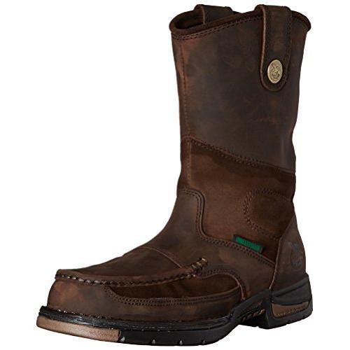 Georgia Boot Men's Georgia Athens Steel Toe Wellington Work Boot Work Shoe
