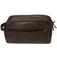 thumbnail image 5 of AlpineSwiss Sedona Toiletry Bag Genuine Leather Shaving Kit Dopp Kit Travel Case, 5 of 6