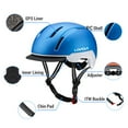 thumbnail image 4 of Helmet,Bike Helmet Breathable Helmet 12 Helmet 12 Shell 12 Shell Bike Visor Adjustable Helmet Pads Visor Adjustable With Pads Visor Adjustable Helmet Men Helmet Mountain Bike Huiop Helmet Men Women, 4 of 7