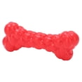 thumbnail image 4 of Squeak Bone Dog Toy Teeth Cleaning Squeaky Interactive Dog Bones for Small Medium Large BreedRed, 4 of 9