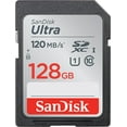 thumbnail image 2 of SanDisk 128GB Ultra SDXC UHS-I Memory Card - 120MB/s, C10, U1, Full HD, SD Card - SDSDUN4-128G-GN6IN Bundle with Deal-Expo Card Wallet + Cleaning Cloth, 2 of 2