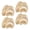 Complexion, variant on Forefoot Pads for Women Metatarsal Cushions Soft Gel Ball of Foot Inserts for High Heels and Flat Shoes Pain Relief Black 4x3 Inch