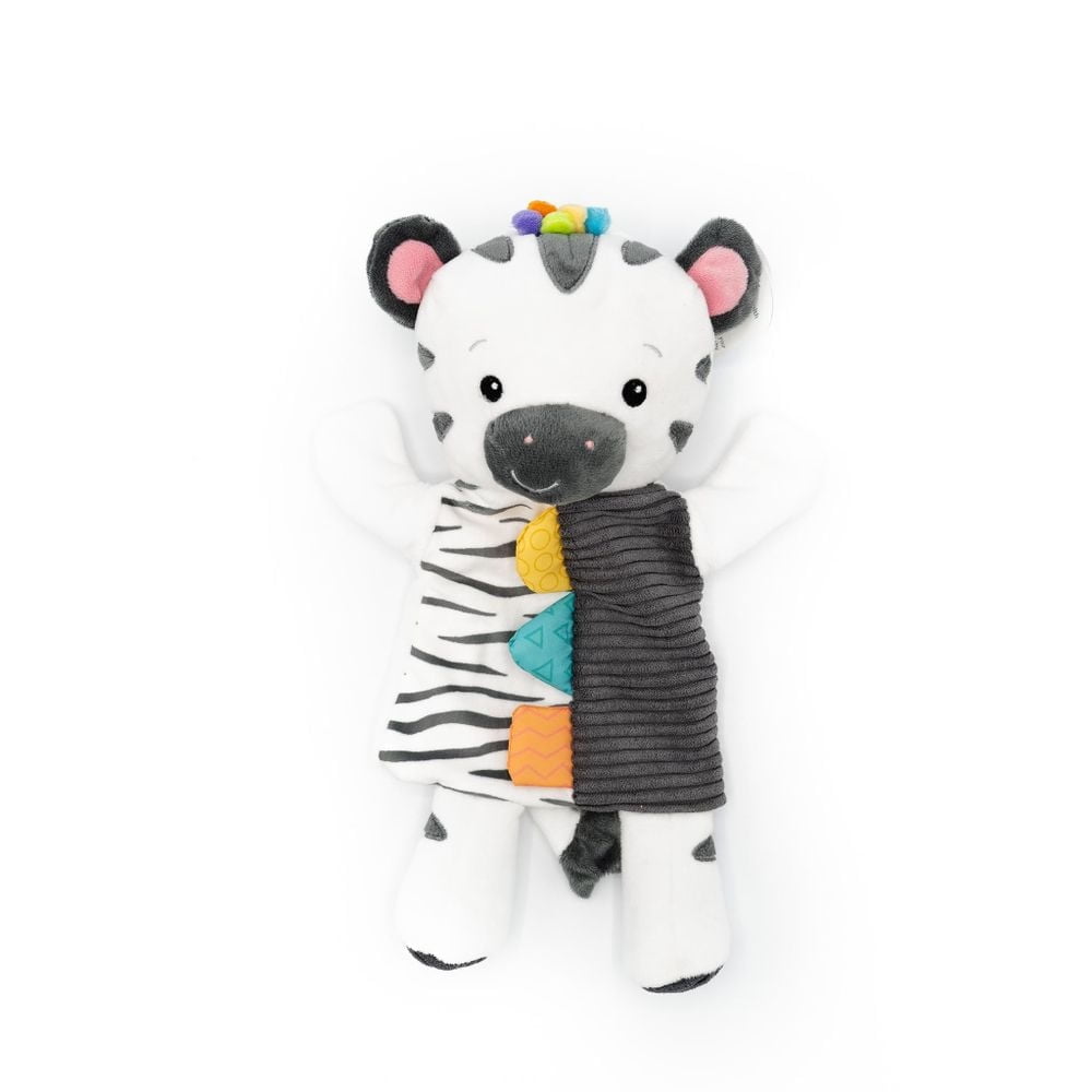 Mary Meyer Baby Einstein First Discoveries Zen Zebra 13" Hand Puppet