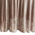 thumbnail image 4 of 120 Inch Round Crushed Velvet Tablecloth Blush, 4 of 5