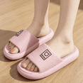thumbnail image 5 of Domuza shower shoes women, Soft EVA Non‑Slip Bathroom Slippers Bear Pattern Open Toe Shower Shoes for Indoor Home Bedroom Pink 8（EU-40）, 5 of 6