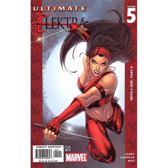 Ultimate Elektra #5 VF ; Marvel Comic Book