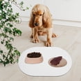 thumbnail image 4 of OULII Catch Spills Pet Feeding Mat Absorbent Diatomite 1 Set for Pet Owners, 4 of 8