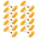 thumbnail image 1 of Estambre de Flores de Doble Cabeza, Estambre de Doble Extreme 900 Piezas Estambre Artificial Yeso Color Naranja Simulación de Doble Extreme Color Naranja Estambre Ramo Hacer, 1 of 7