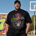 thumbnail image 2 of Big and Tall T Shirts Men Graphic Tee Shirt Short Sleeve Plus Size 8XL T0 5KPI G04, 2 of 8