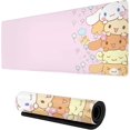 thumbnail image 1 of Kawaii Large Pink Mouse Pads with Design Novelty Anime Keyboard Pad Non-Slip Extended Full Desk Cute Keyboard Mat Waterproof XXL Gaming Mousepad for Girl Gift Notebook Office Pad Computer 15.7x31.5In, 1 of 6