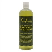 Shea Moisture Olive And Green Tea Replenishing Bubble Bath And Body Wash, 16 Oz