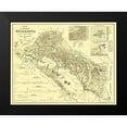 thumbnail image 2 of Maxmilian 24x20 Black Modern Framed Museum Art Print Titled - Central America Nicaragua - Maxmilian 1858, 2 of 5