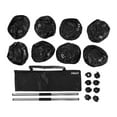 thumbnail image 1 of Water Filled Dumbbell Set, Long Service Life Stable Buckle Travel Water Filled Dumbbells Simple Operation  For Home For Fitness Black, 1 of 8