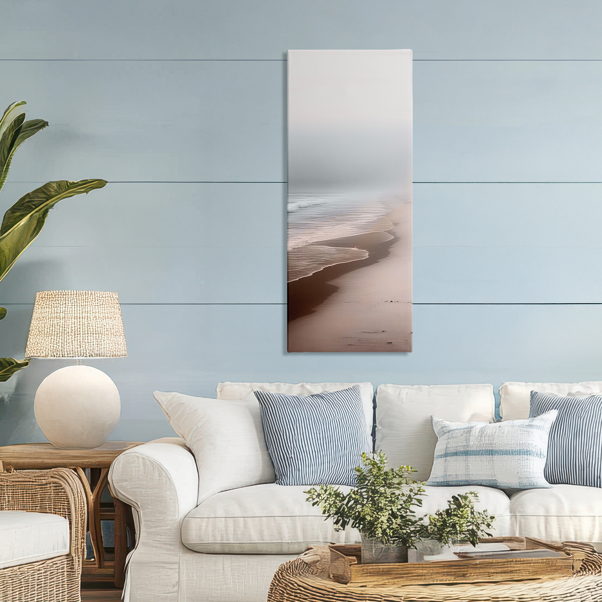 Take Me Down To Sea Again Canvas Wall Art, design by Sasha