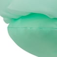 thumbnail image 6 of JWH 3D Decorative Soft Round Gauze Rose Flower Throw Pillows for Sofa Bedding 12 inch Mint Green, 6 of 8