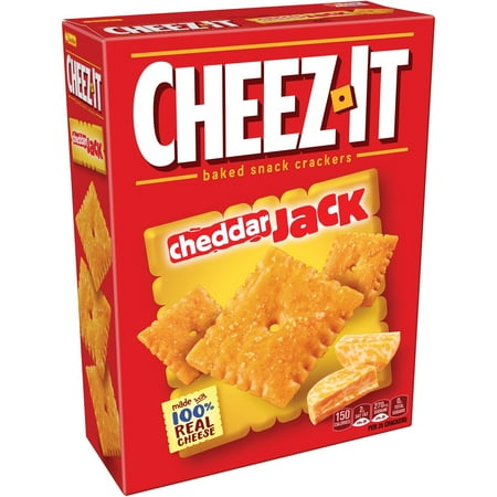 Merlot Cheddar - (2 Pack) Cheez-It Cheddar Jack Baked Snack Crackers 12.4 oz. Box