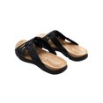 thumbnail image 6 of Easy Spirit Womens Meadow Woven Leather Huarache Sandals, 6 of 6