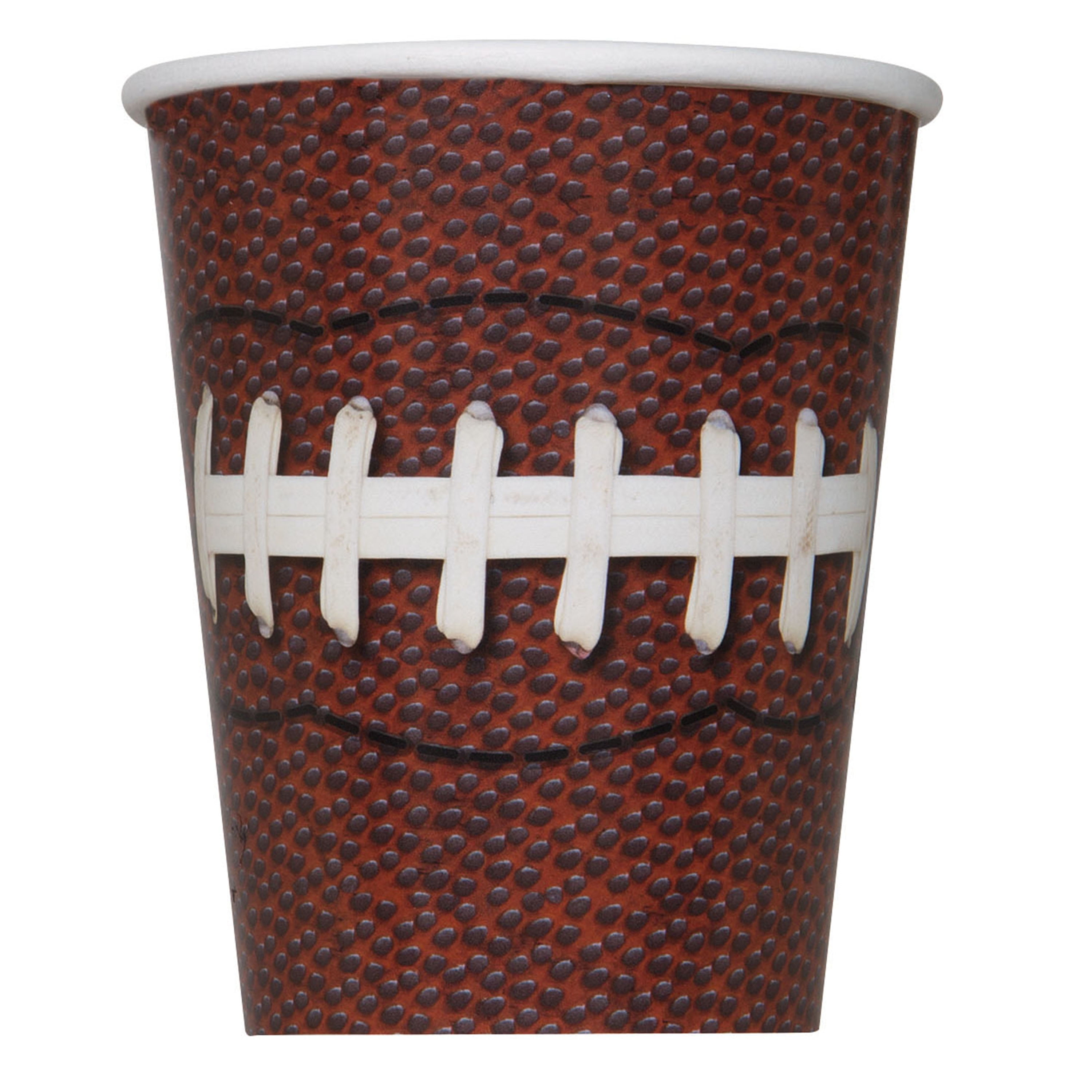 Unique Industries Football Paper 9oz Cups, 8 Count - Walmart.com