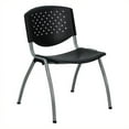 thumbnail image 1 of Scranton & Co Chaise Empilable en Polypropylène Noire, 1 of 1