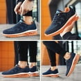 thumbnail image 6 of AOV Mens Athletic Running Shoes Lightweight Sport Sneakers Gym Jogging Tennis Red US 12.5, 6 of 6