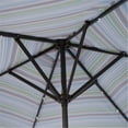 thumbnail image 6 of Outdoor Patio 8.7-Feet Market Table Umbrella with Push Button Tilt and Crank, Red Stripes With 24 LED Lights, Outdoor Umbrella for Garden, Deck, Backyard, Pool and Beach, Blue Stripes, 6 of 7