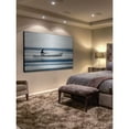thumbnail image 5 of Parvez Taj  - Blue Lake Canoe Painting Print on Brushed Aluminum Multi 45 x 30, 5 of 5