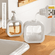 thumbnail image 4 of Subembotellado transparente de desinfectante para manos para baño, subembotellado de plástico, botella de prensa, subembotellado de emulsión visual, botella vacía, 4 of 6