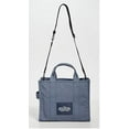 thumbnail image 2 of Marc Jacobs Women's Canvas Solid Print Tote Handbag, Blue Shadow, 2 of 7