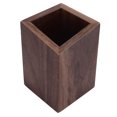 thumbnail image 1 of Wooden Pen Holder, Exquisite texture Widely  Premium Wood Simple Style Makeup Brush Holder  For School For Home For Office, 1 of 8