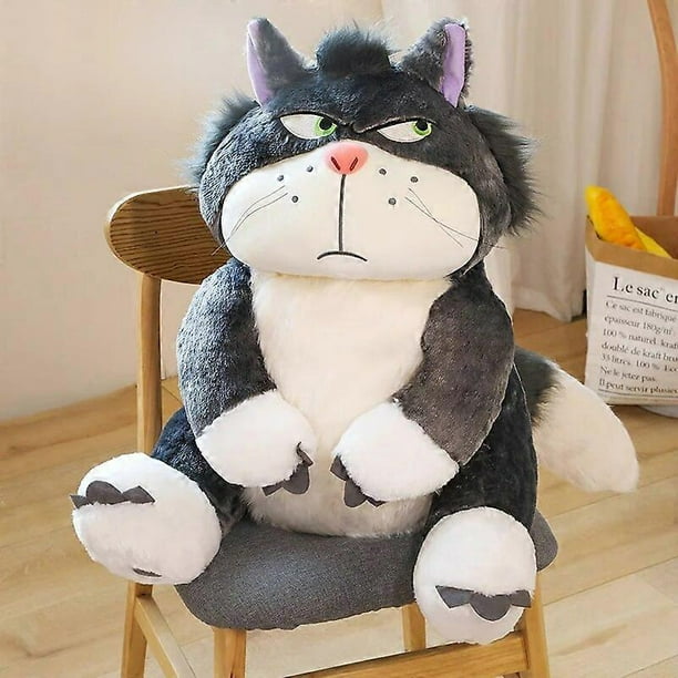 10-65cm Lindo Gato Lucifer Muñecos de Peluche Princesa Sueño Dibujos Animados Lucifer Juguetes de Peluche Gato Anime Kawaii Regalos de Navidad para Niños,30-35cm,Gato,30-35cm,Gato