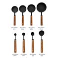 thumbnail image 5 of BUYISI Wooden Handle Measuring Spoon Ergonomic Design Precise Measuring Wood Handle 60+80+125+250Ml, 5 of 5