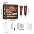 thumbnail image 3 of Leather Repair Paste 20ml,High-Efficiency Leather Restoration Kit for Cracks Holes Wear,Mild Protective Formula Maintains Watertight Anti-Fouling Effects,for Bags Jackets Furniture Car Seats-A, 3 of 9