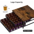 thumbnail image 5 of Oumilen 2-Tier Coffee Organizer for K Cup, 72 Pods Drawer with Sliding Baskets in Black, 5 of 7