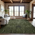 thumbnail image 4 of Dalyn Rugs Premium Machine Washable Mayfield AMF1082 Olive 9' x 12' Rug, 4 of 7