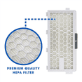 thumbnail image 3 of 3X -HA50 HEPA Airclean 50 Filter Compatible for Vacuum Cleaner Series Complete C3 C2 C1 S8000 S5000 S4 S5,Etc, 3 of 7