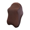 thumbnail image 2 of El reposacabezas del coche mejora la postura del reposacabezas de la cintura suave de lavable para del coche SUV reposacabezas café Sharpla almohada de soporte de cintura, 2 of 8