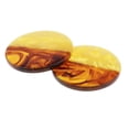 thumbnail image 1 of 2pcs resina colgante del encanto de los granos del arte cuelga los resultados de la joyería de la gota del oído del pendiente Redondo Amarillo Marrón Soledad Colgante de dijes de joyería, 1 of 10