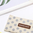 thumbnail image 4 of Cloth Storage Bags with Zipper Fashion Lattice Dots Pencil Bag Student Large-Capacity Stationery Storage Bag Examination Storage Bag, 4 of 5