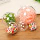thumbnail image 5 of Bolas de Navidad transparentes de plástico rellenables, adornos para árboles de Navidad, colgantes, decoración para bodas, fiestas y Año Nuevo, 5 of 5