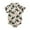 AB16 Orange, variant on Baby Summer Romper Western Cow Print Short Sleeve Button Down Bodysuit Breathable Soft Girls Boys Daily Jumpsuit Size 12-18 Months Green