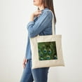 thumbnail image 3 of CafePress - Peacock Feathers Tote Bag - Unisex Canvas Tote Bag, Beige, 1-Piece, 3 of 6