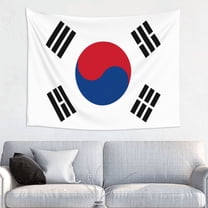 Korean Flag Tapestry Aesthetic Tapestry Wall Hanging For Room Bedroom Dorm Room Decor 29x37 Inches
