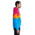 thumbnail image 3 of Adult Tie-Dyed Pullover Hooded Sweatshirt - MULTI RAINBOW - S, 3 of 3