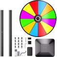thumbnail image 7 of Heavy Duty Prize Wheel,24 Inch Prize Wheel Spinner with Stand,10 Color Slots,1Bracket,Dry Erase Kit - Wheel of Fortune Game for Carnival, Casino & Trade Show., 7 of 7