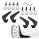 thumbnail image 2 of 4 Pack Car Mudguards, Universal Front and Rear Wheel Mudguards to Protect Car Body, Practical Exterior Car Accessories, 2 of 8