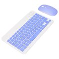 thumbnail image 4 of Ultra Thin Keyboard Mouse, Composite Keys  Keyboard Set USB Charging Efficient Quiet  For Laptop Purple, 4 of 8