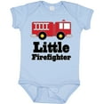 thumbnail image 3 of Inktastic Little Firefighter Fire Engine Boys or Girls Baby Bodysuit, 3 of 5