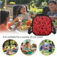 thumbnail image 6 of Jeiento Ladybug Backpack for Girls 6-8 8-10 10-12 Elementary School Kids Bookbag with Lunch Box and Pencil Case 3 In 1 School Bags Satchel Daycare Bag Red, 6 of 7