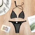 thumbnail image 2 of Bikini Sexy Para Mujer, Traje De Baño Dividido Con Diamantes, Traje De Baño Para Mujer, Traje De Baño Hueco Suave A La Moda Yuarrent OD015998-14, 2 of 6