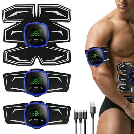 Well Designed Six Abdominal Muscle Take Shape Helper Househeld Exercise Equipment Body Slimming Fat Burning Exerciser Body Building Fitness Electric Muscles Training